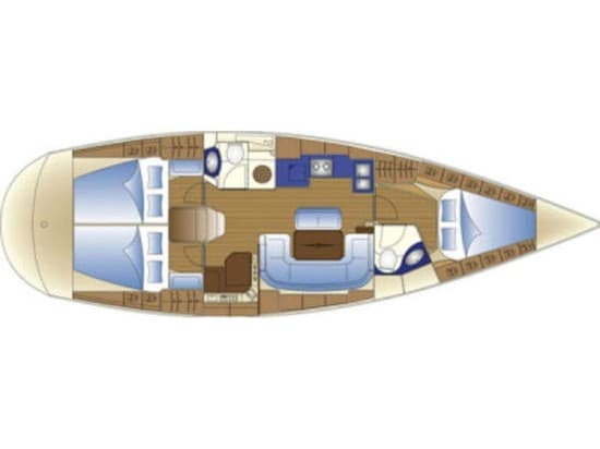 Bavaria 43 Cruiser S/Y Constantina – bilde 5 av 5