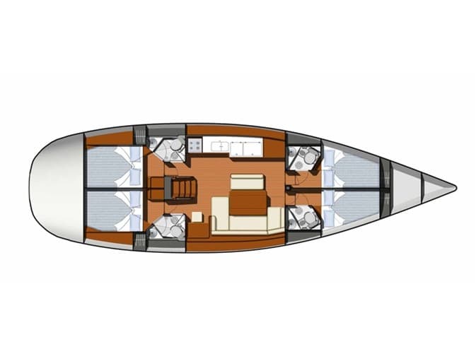 Jeanneau Sun Odyssey 49i ALMYRA – bilde 3 av 4