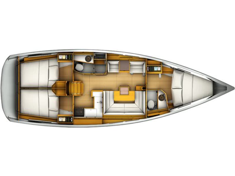 Jeanneau Sun Odyssey 409 Telchinis – bilde 3 av 3