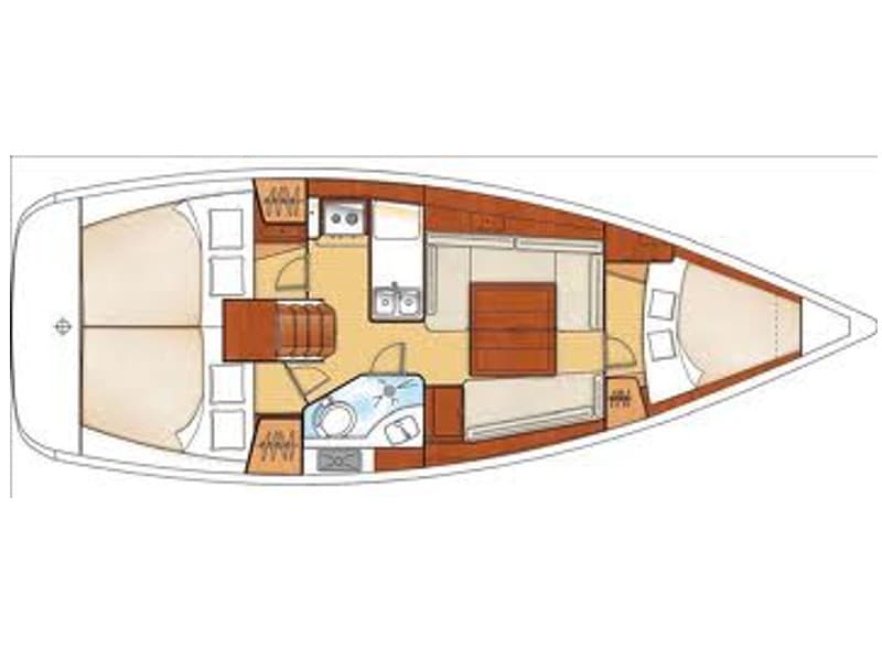Beneteau Oceanis 34 Izar – bilde 5 av 5