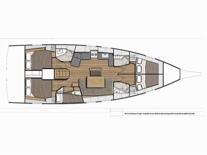 Beneteau Oceanis 46.1 Olympic – bilde 3 av 3