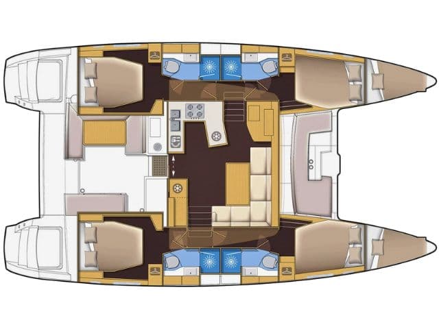 Lagoon 450 Fly Fluffy – bilde 3 av 3
