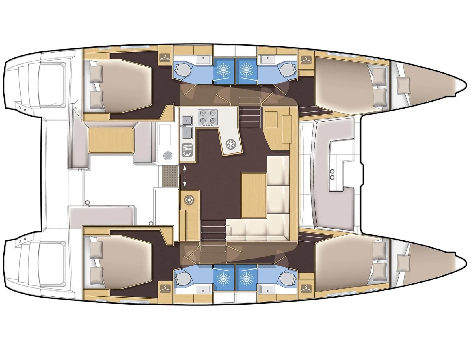 Lagoon 450 Fly Altair – bilde 3 av 3