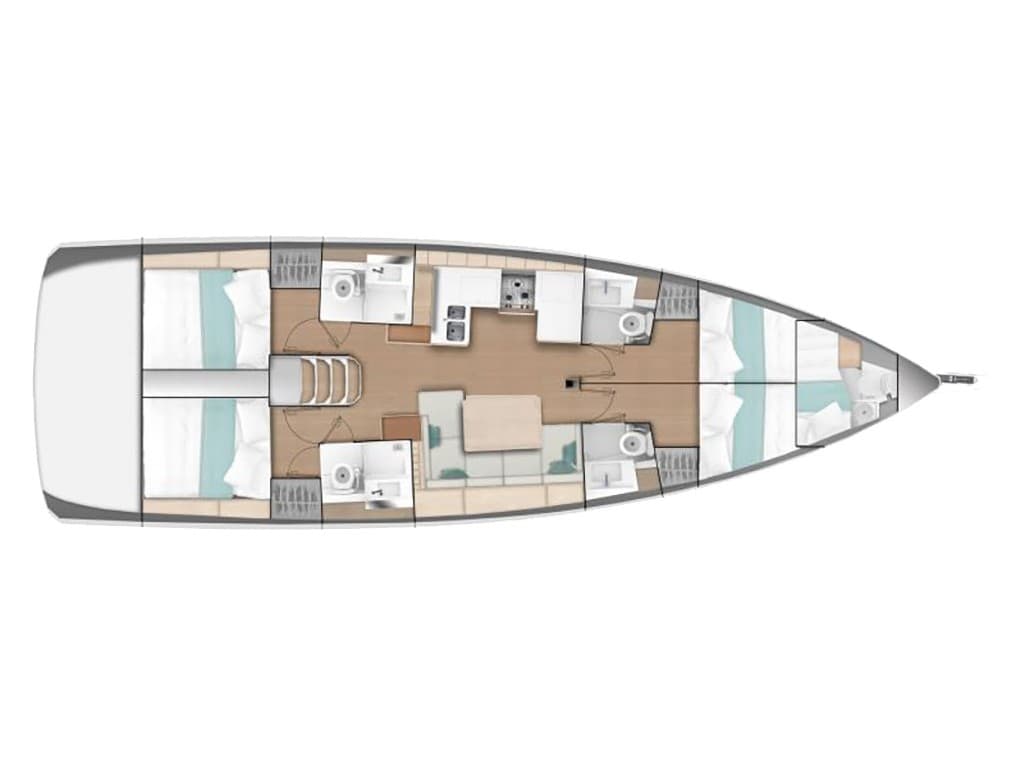 Jeanneau Sun Odyssey 490 JOUIR – bilde 3 av 3