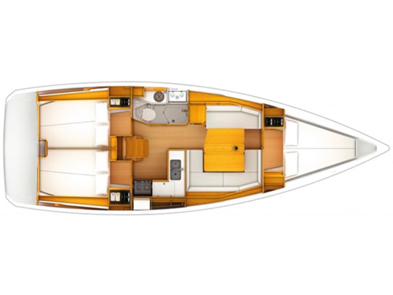 Jeanneau Sun Odyssey 389 Verona – bilde 4 av 4