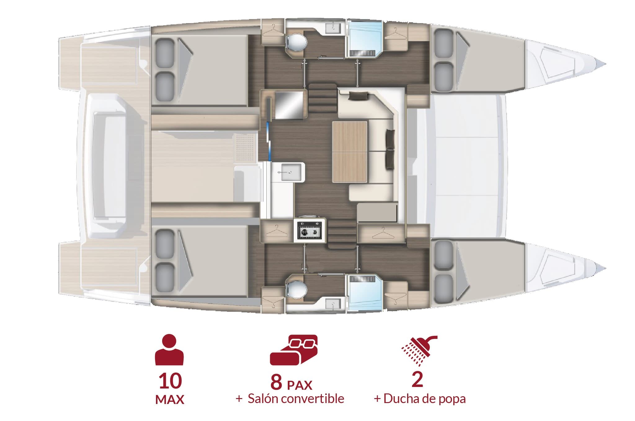 Aventura Catamarans Aventura 37 WENNY – bilde 5 av 25