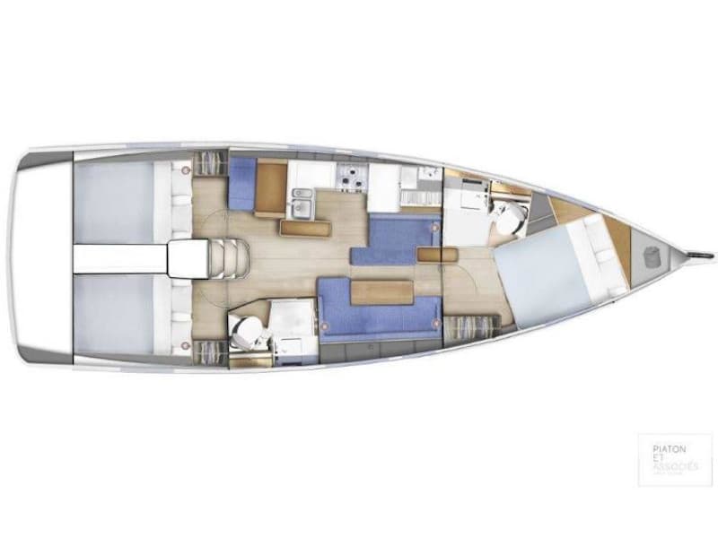 Jeanneau Sun Odyssey 410 Meliti – bilde 3 av 3
