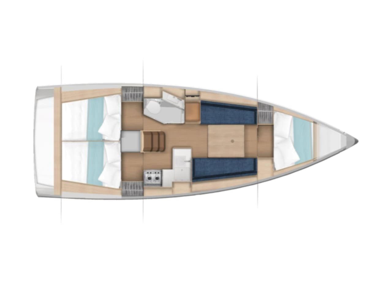 Jeanneau Sun Odyssey 350 Naia - Comfort line – bilde 3 av 3