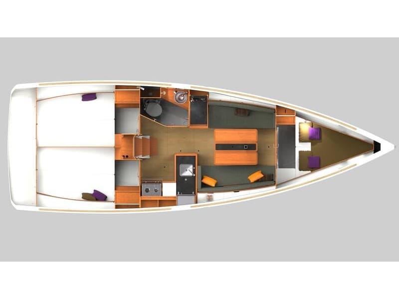 Jeanneau Sun Odyssey 349 Bravo Kiss – bilde 3 av 3