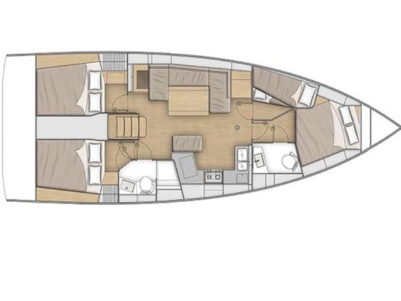 Beneteau Oceanis 40.1 Alma Libre VII – bilde 5 av 5