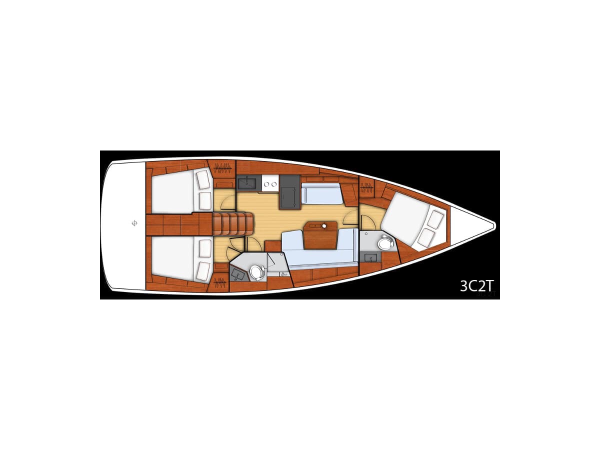 Beneteau Oceanis 41 Vittoria – bilde 3 av 4