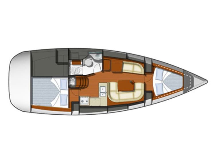 Jeanneau Sun Odyssey 36i Sunny – bilde 4 av 4