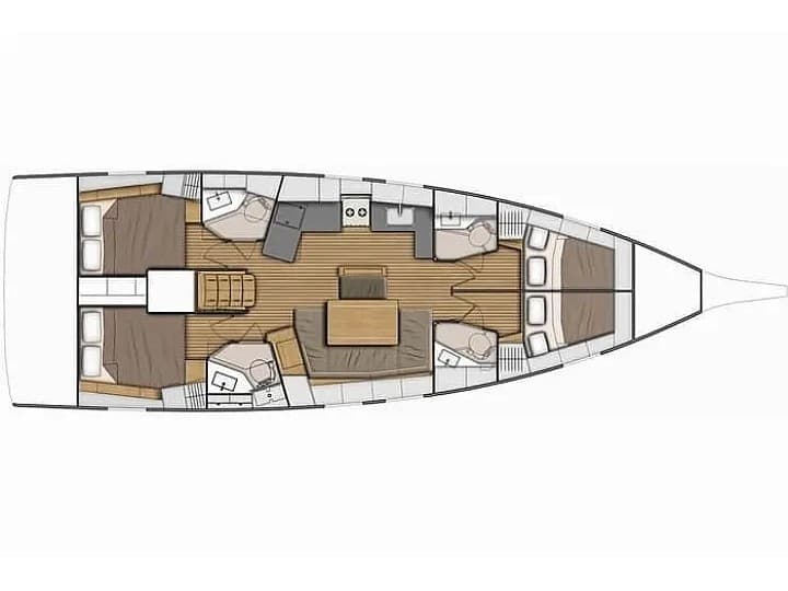 Beneteau Oceanis 46.1 Oceanis 46.1 2019 – bilde 3 av 3