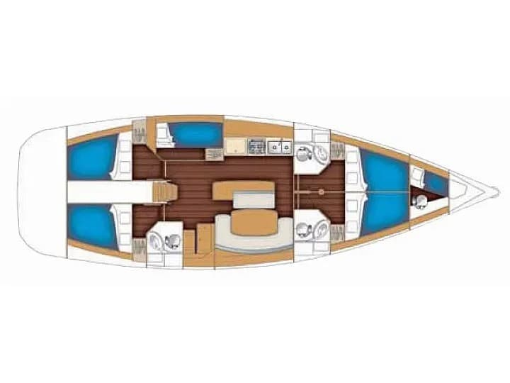 Beneteau Cyclades 50.5 Cyclades 50.5 08 – bilde 3 av 3