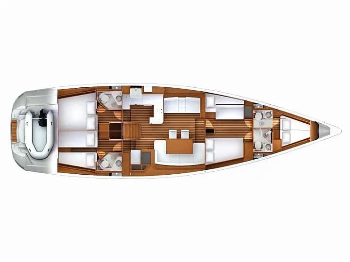 Jeanneau 57 Jeanneau 57 2010 – bilde 3 av 3
