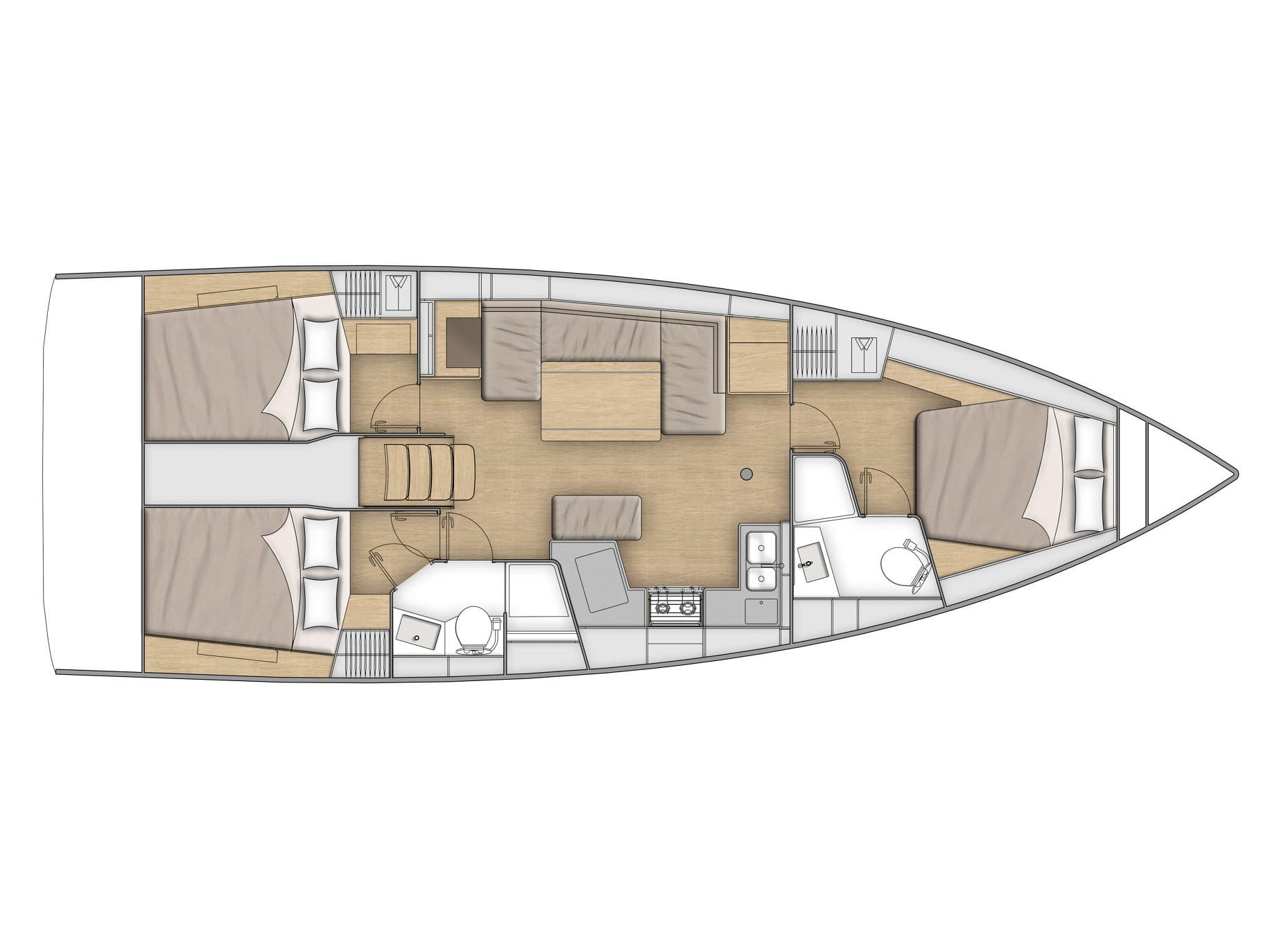 Beneteau Oceanis 40.1 Raz kaiou – bilde 5 av 5