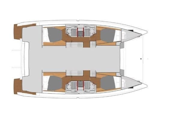 Fountaine Pajot Astréa 42 Nostos – bilde 5 av 5