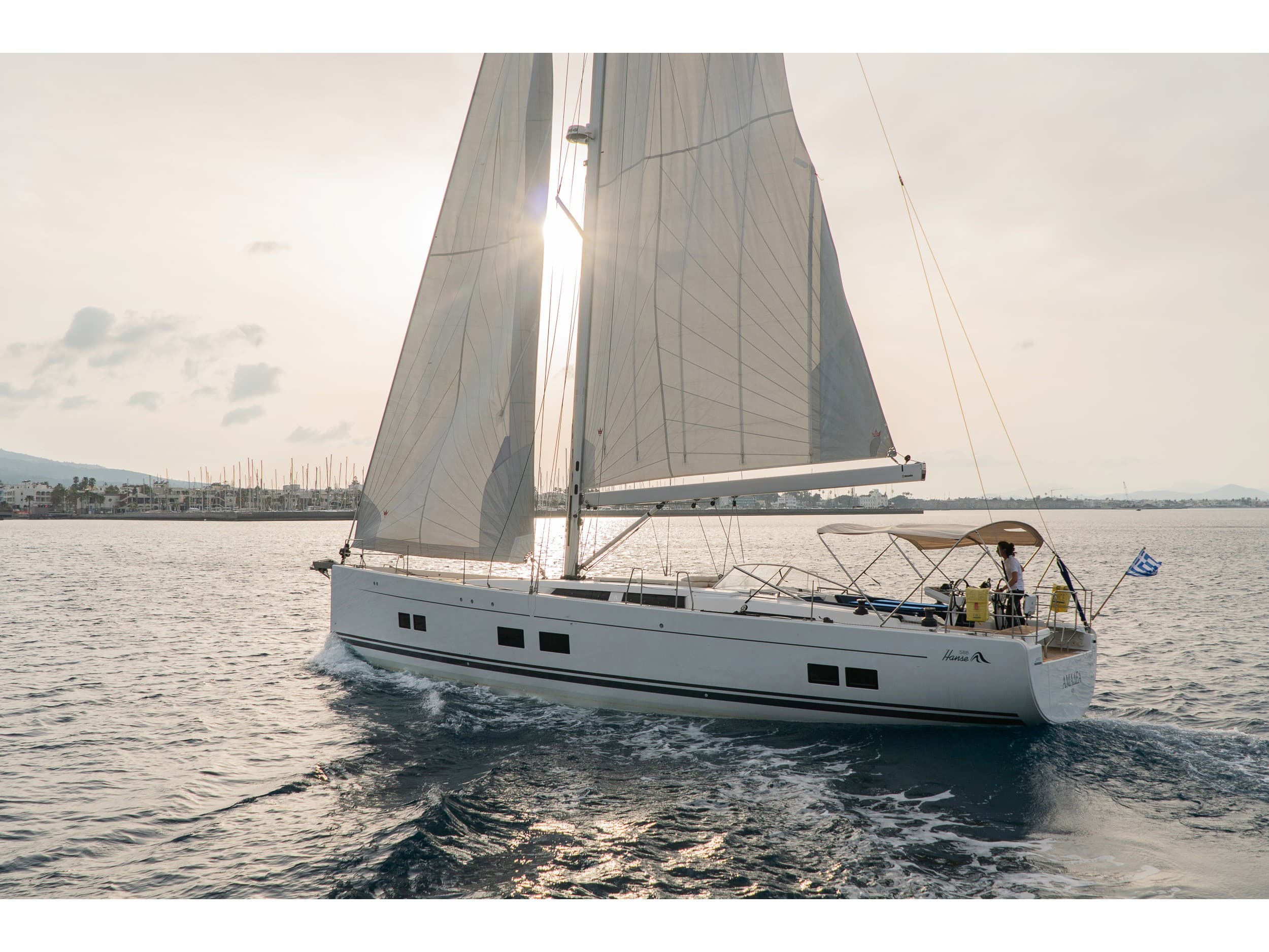 Hanse 588 Amadea (ONLY SKIPPERED)