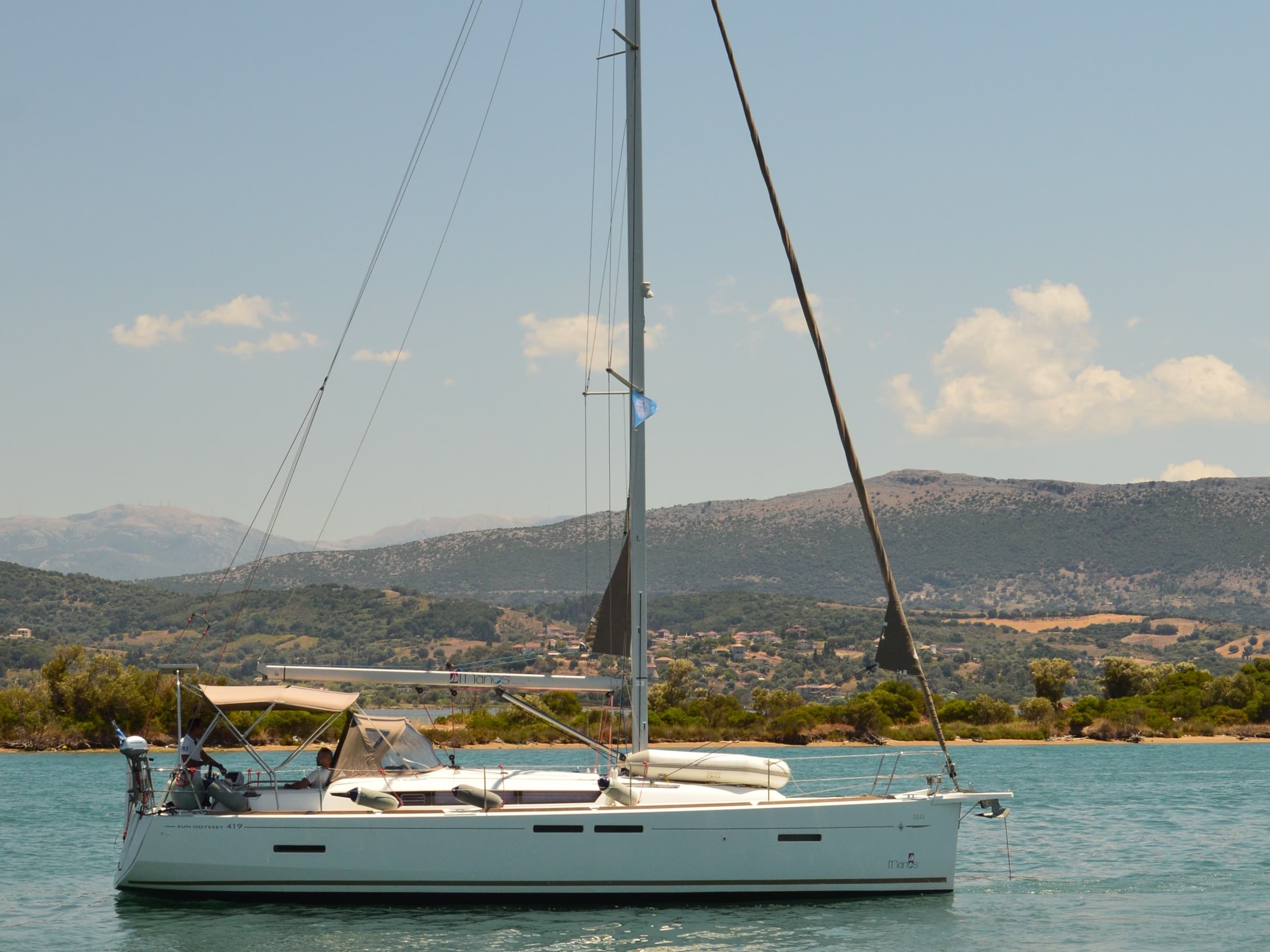 Jeanneau Sun Odyssey 419 IZZI  Boat location in LEFKAS MARINA, D-marin