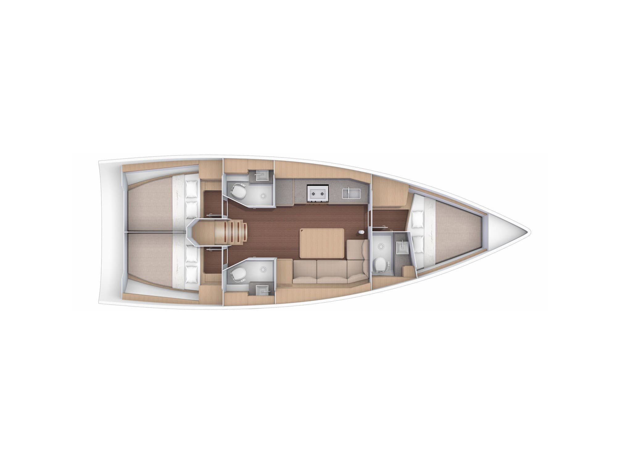 Dufour 390 Easy Living – bilde 3 av 3