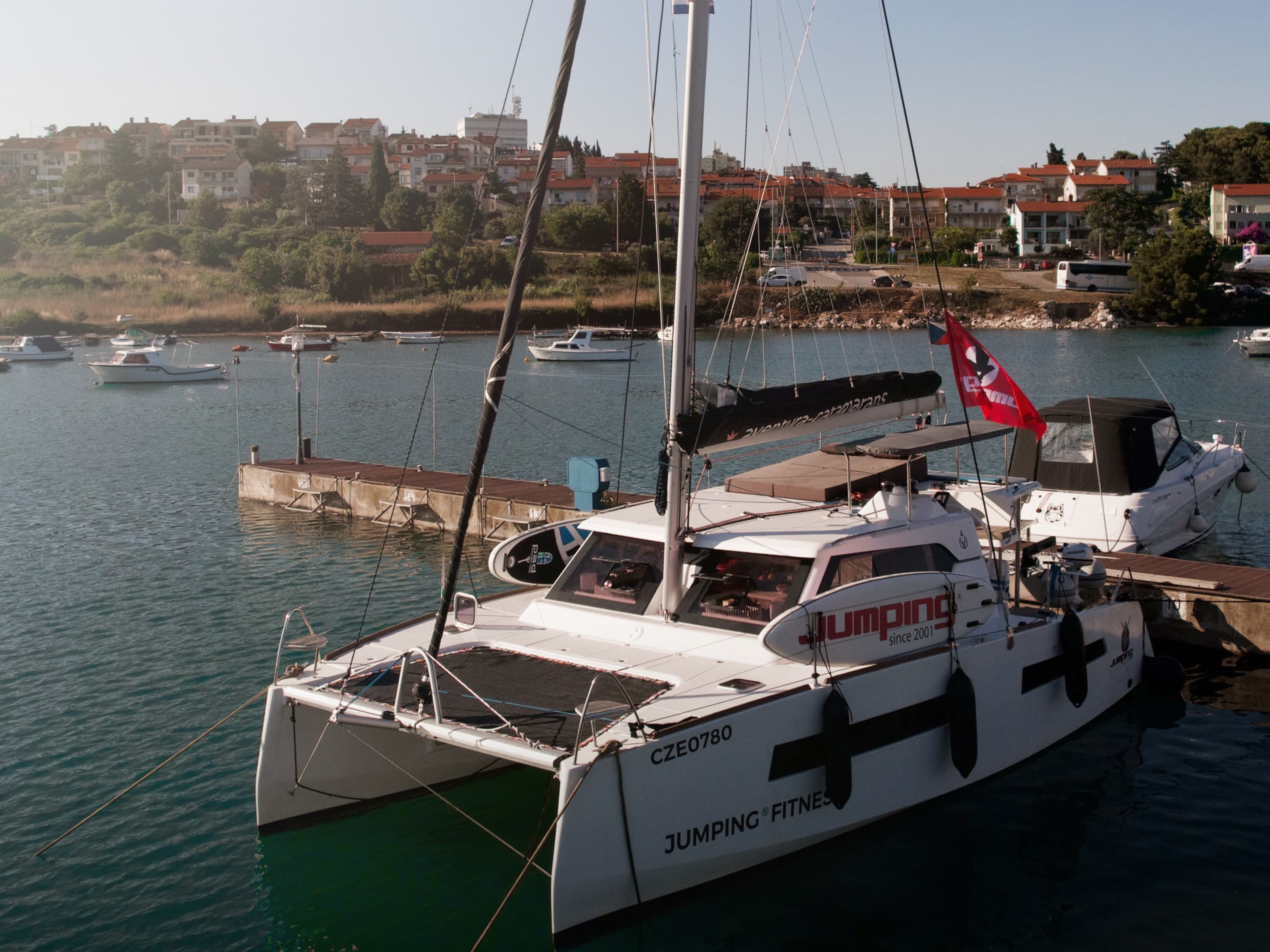 Aventura Catamarans Aventura 34 Jumping Fitness