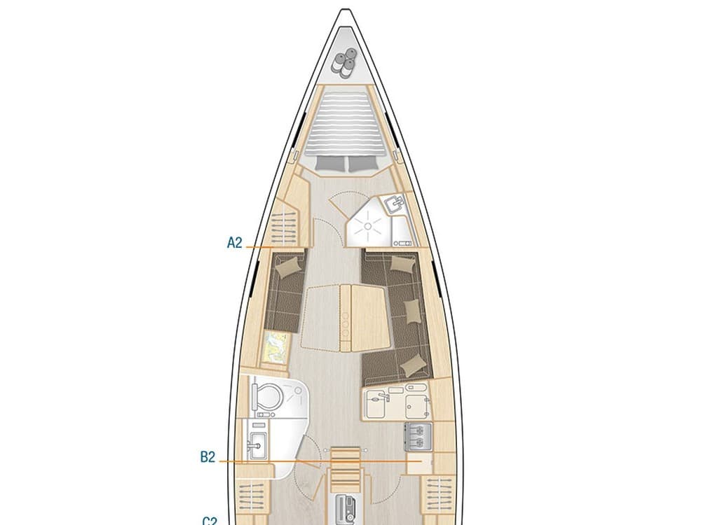 Hanse 418 Aloisia – bilde 3 av 3