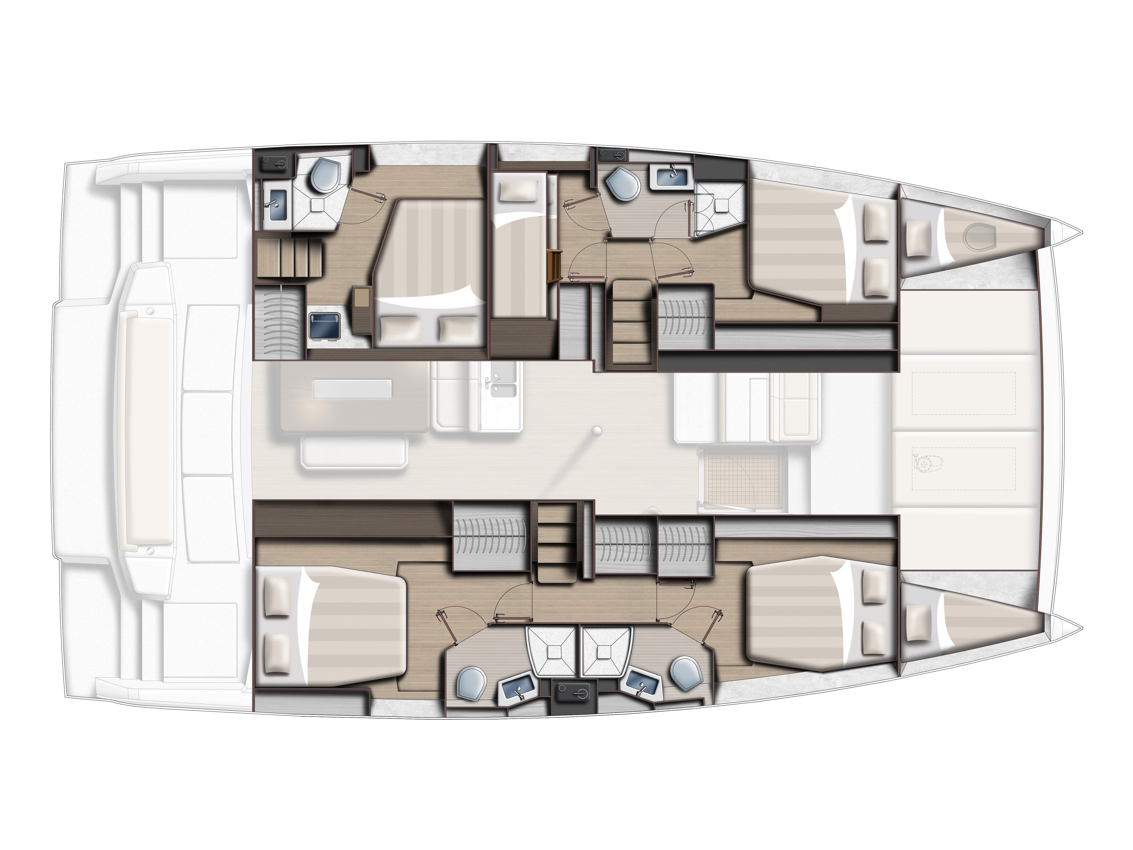 Bali 4.6 Margeo XVIII (A/C, Generator, Water Maker, dishwasher) – bilde 3 av 3