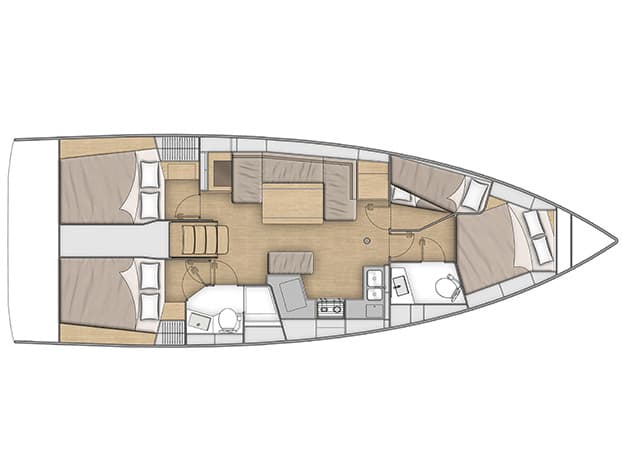 Beneteau Oceanis 40.1 Alma Libre VII – bilde 3 av 3