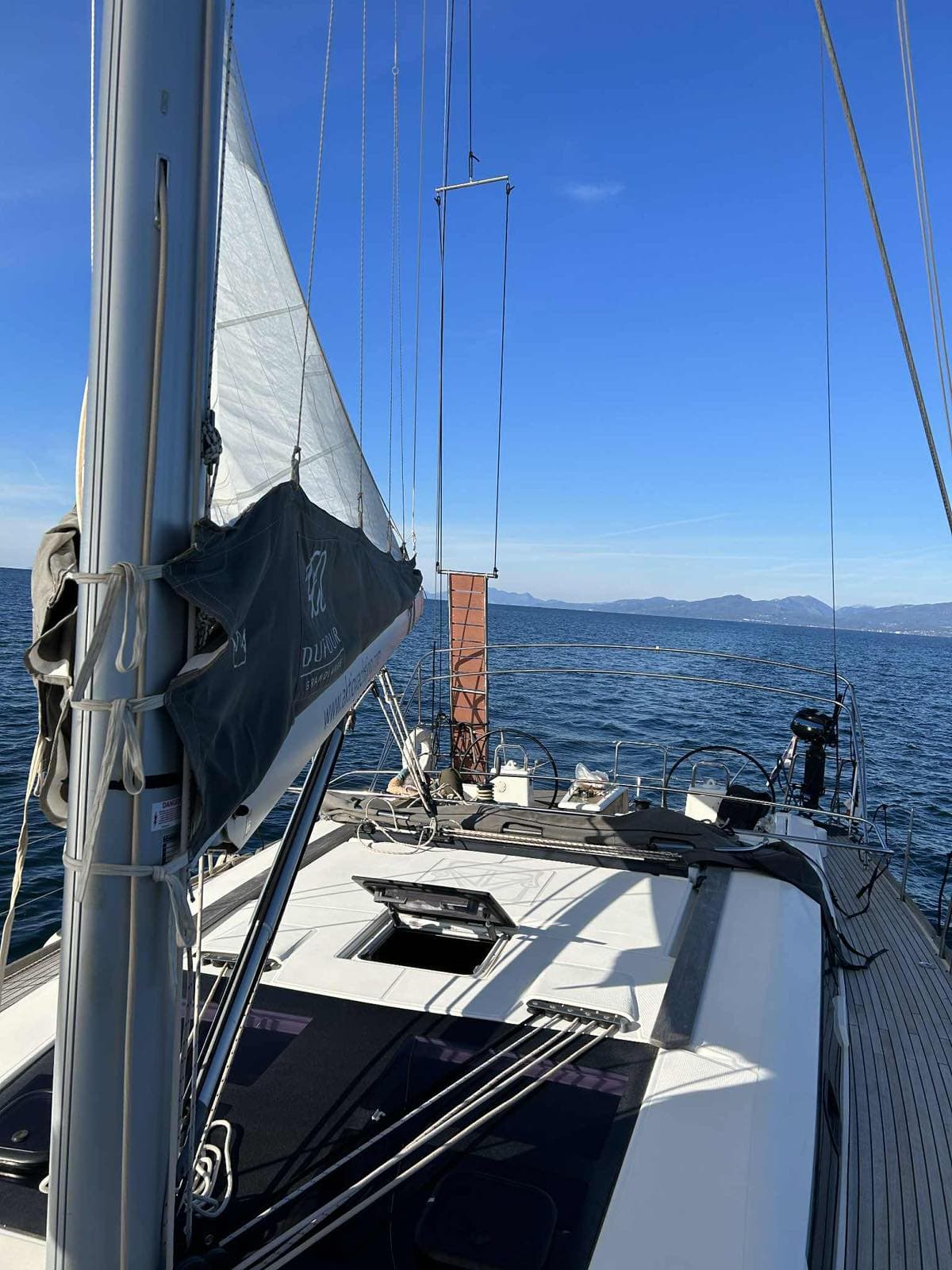 Dufour 460 Grand Large Cosmopolitan - ( The boat is located in the Port of Sivota, Lefkada ) – bilde 2 av 4