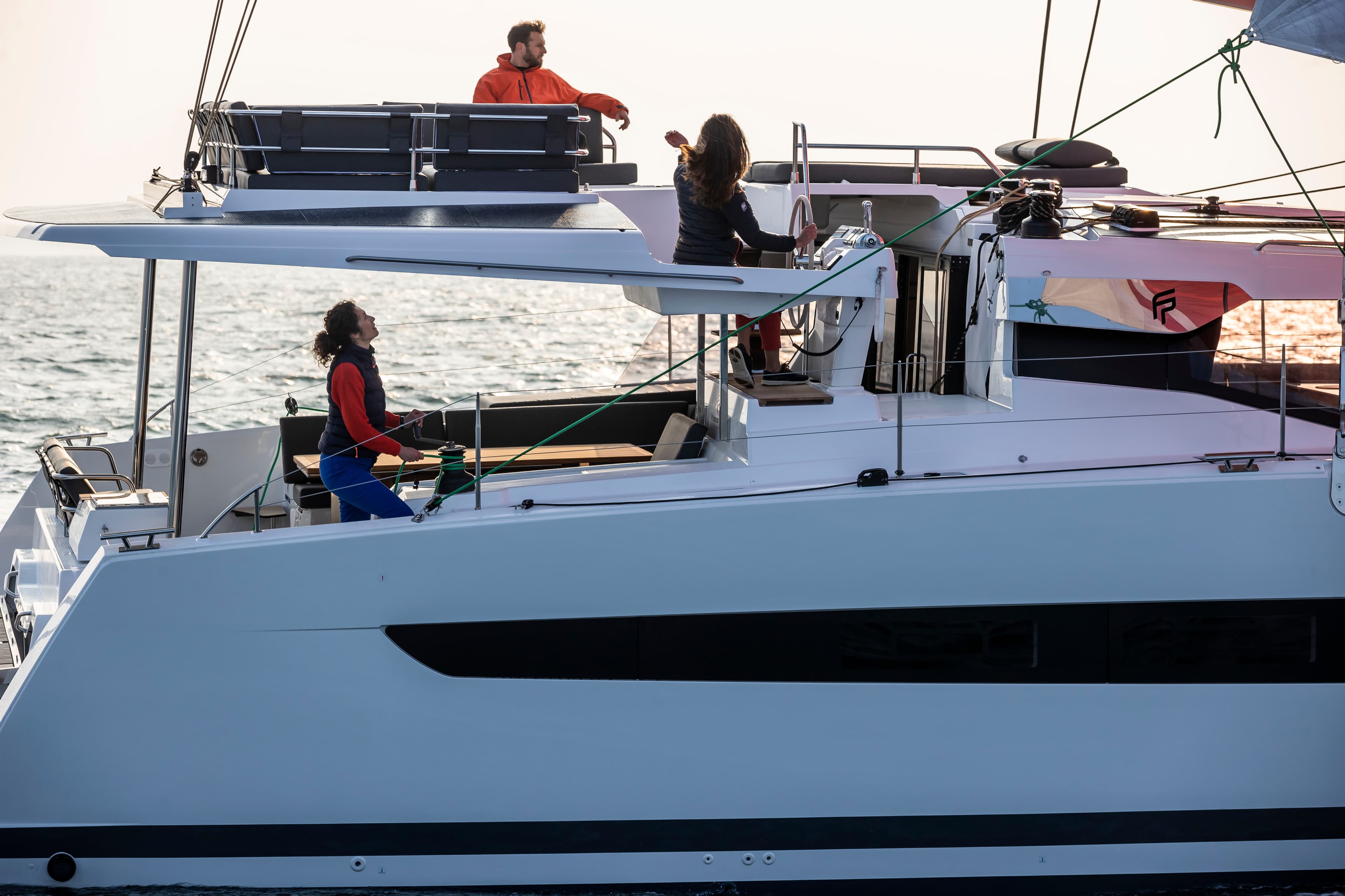 Fountaine Pajot Aura 51 Aerial – bilde 3 av 15