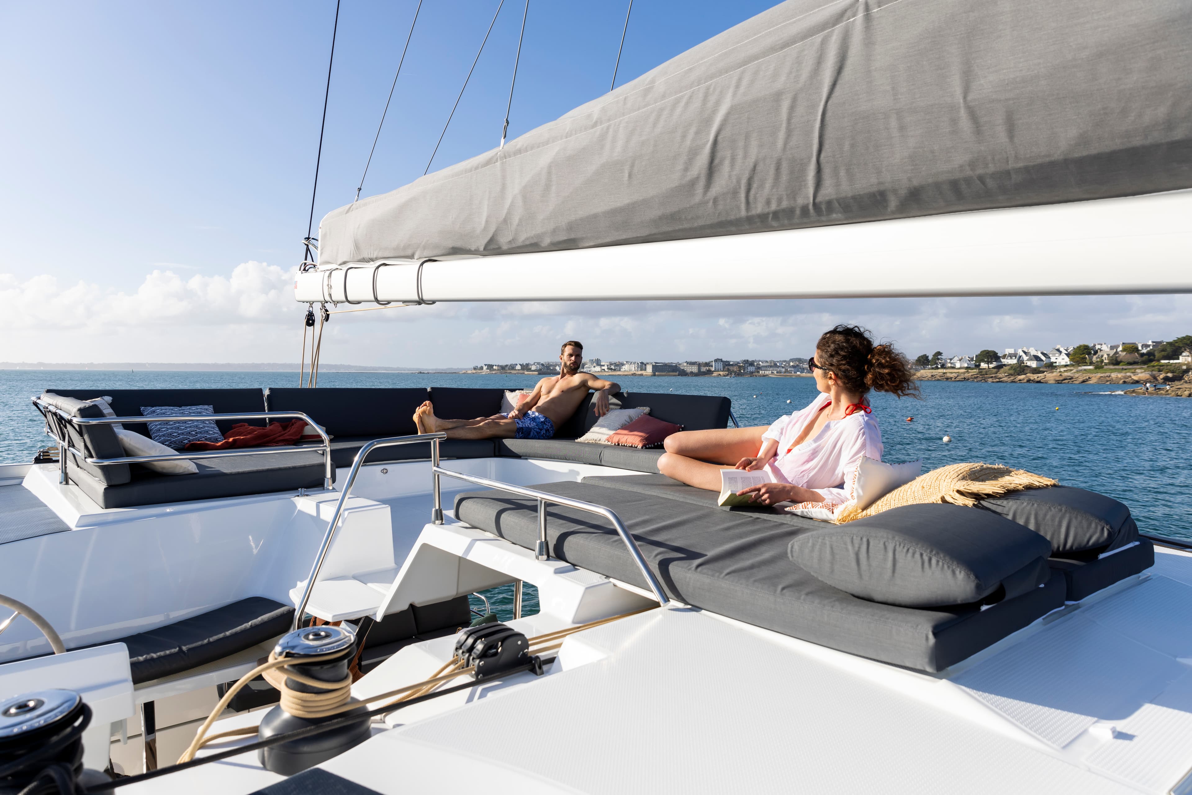 Fountaine Pajot Aura 51 Aerial – bilde 2 av 15