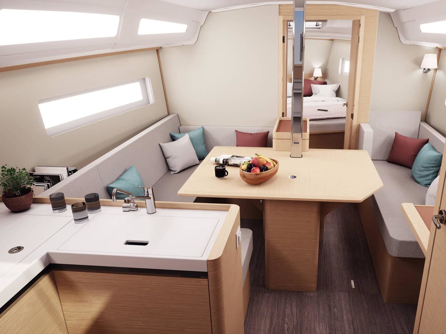 Jeanneau Sun Odyssey 380 Kavinton – bilde 2 av 2