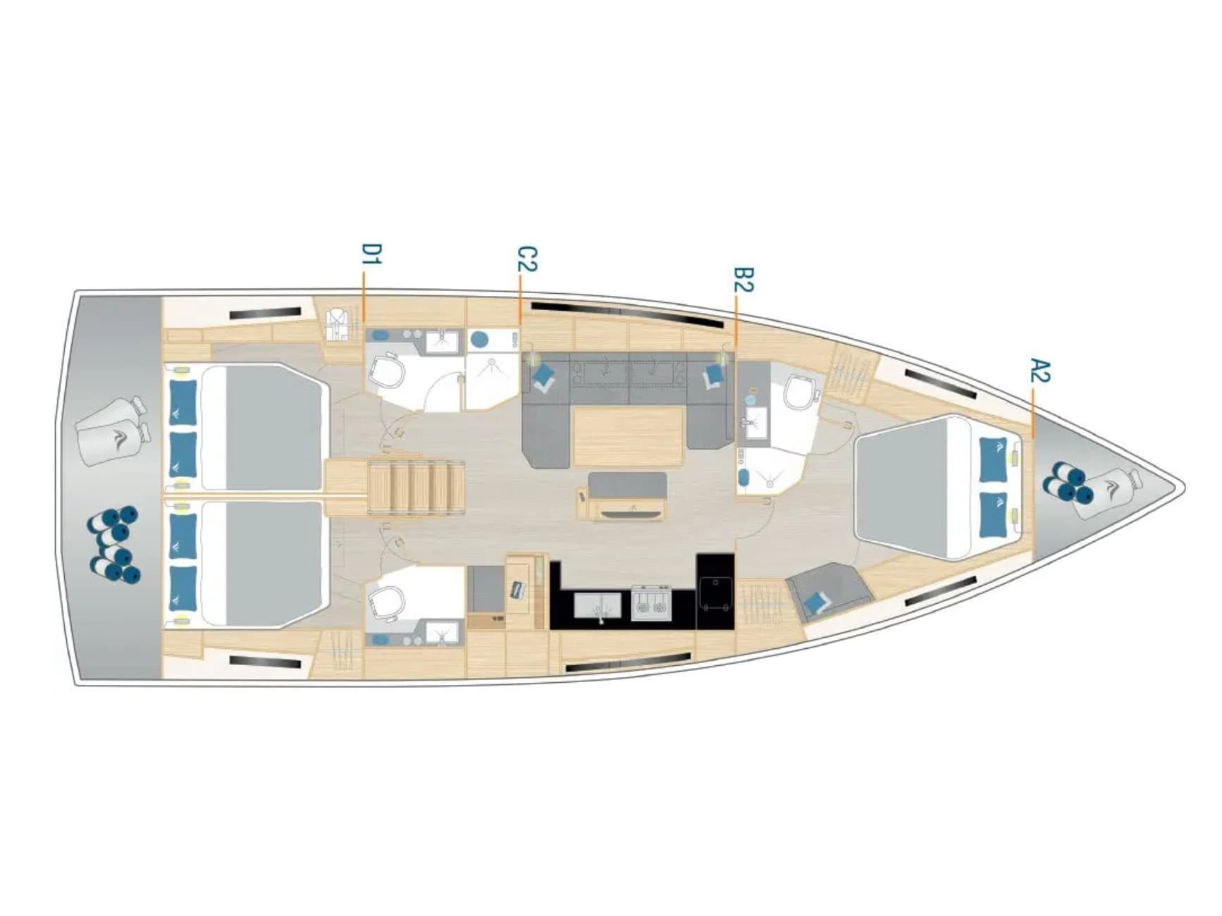 Hanse 460 SeaLaVie – bilde 3 av 3