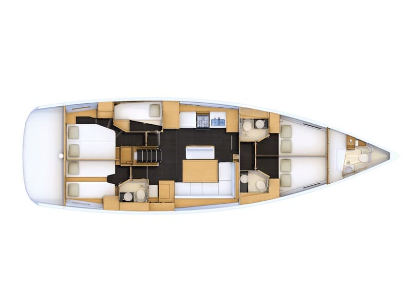 Jeanneau 54 TOTUFO – bilde 3 av 3