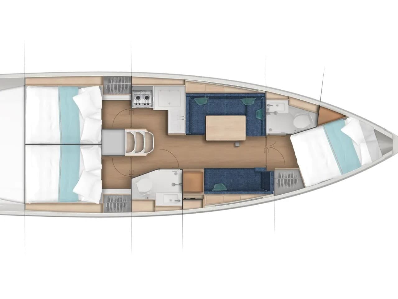 Jeanneau Sun Odyssey 380 Orion – bilde 3 av 3