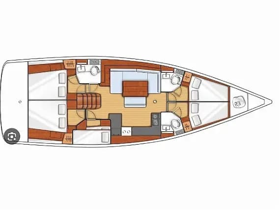 Beneteau Oceanis 48 Bandol – bilde 5 av 5