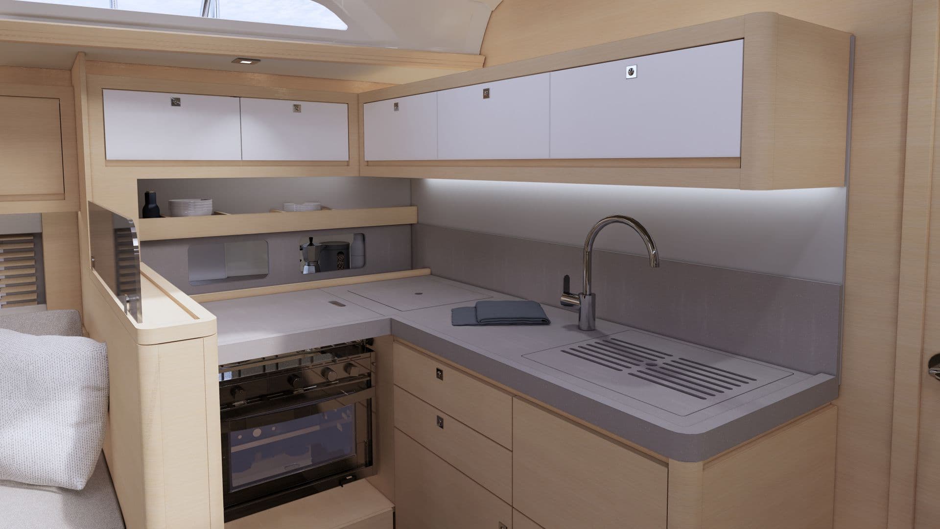 Dufour 470 Blue Mermaid – bilde 2 av 15