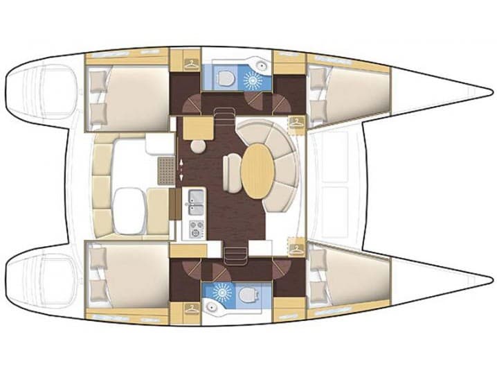 Lagoon 380 S2 Beluga – bilde 2 av 3
