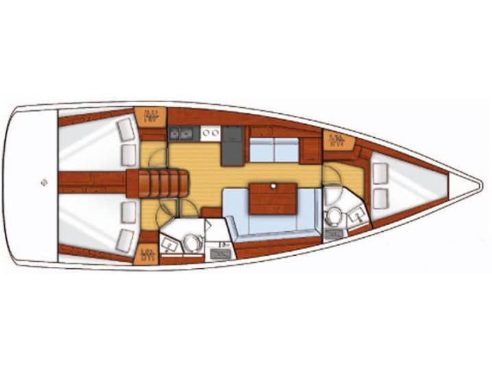 Beneteau Oceanis 41 Fata Morgana – bilde 4 av 6