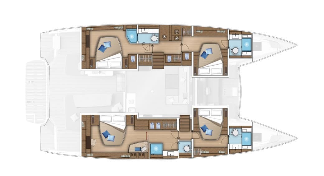 Lagoon 55 Lady M – bilde 3 av 3