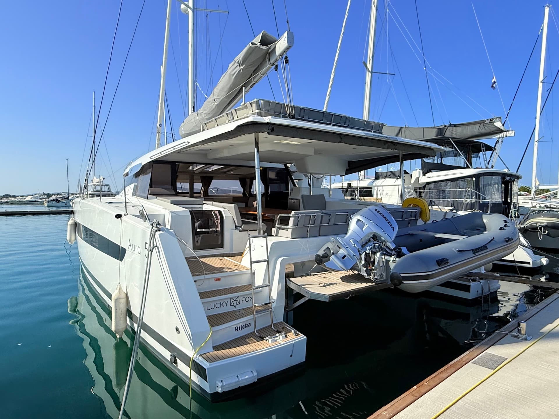 Fountaine Pajot Aura 51 Lucky Fox – bilde 3 av 47