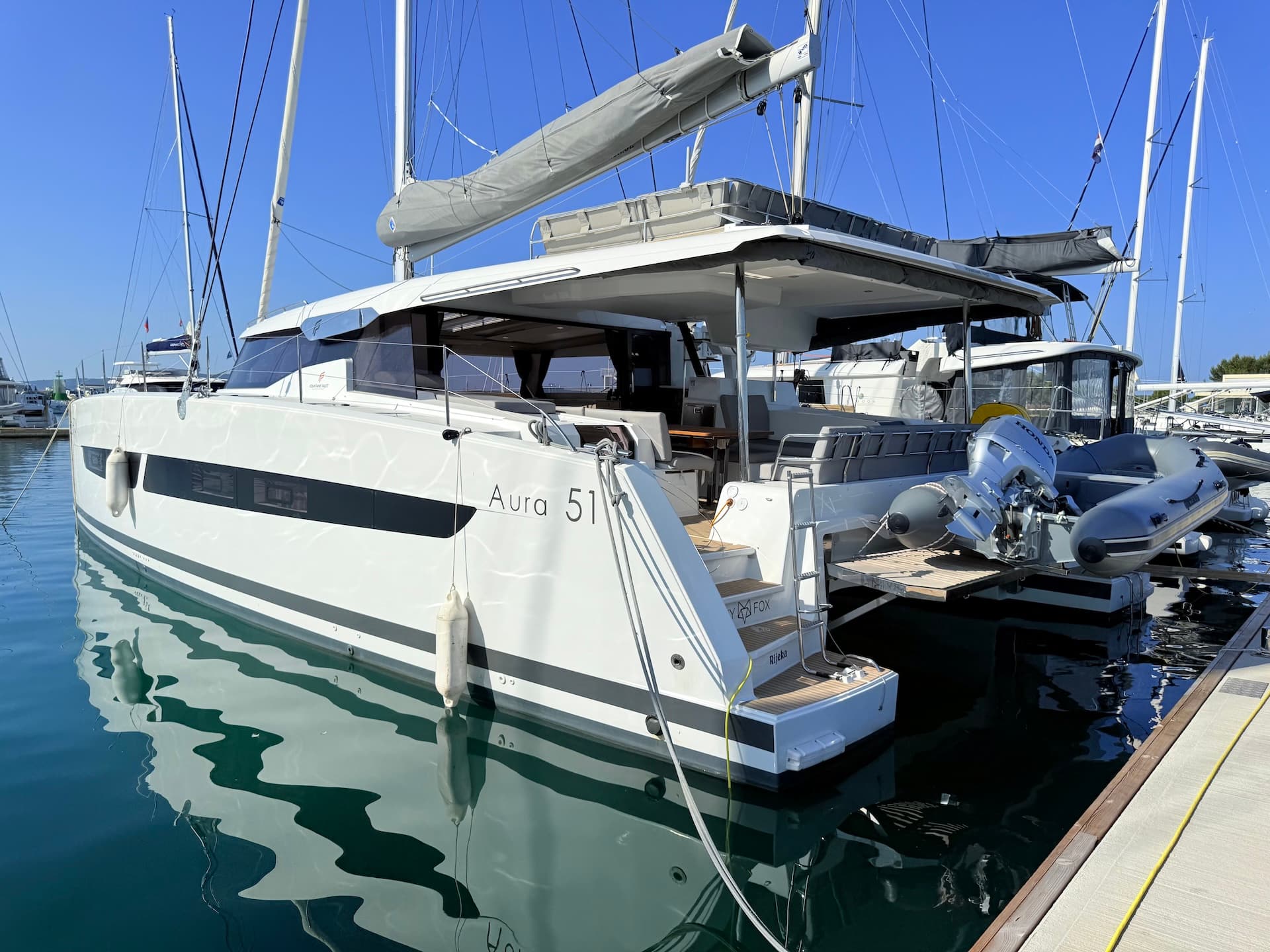 Fountaine Pajot Aura 51 Lucky Fox – bilde 4 av 47