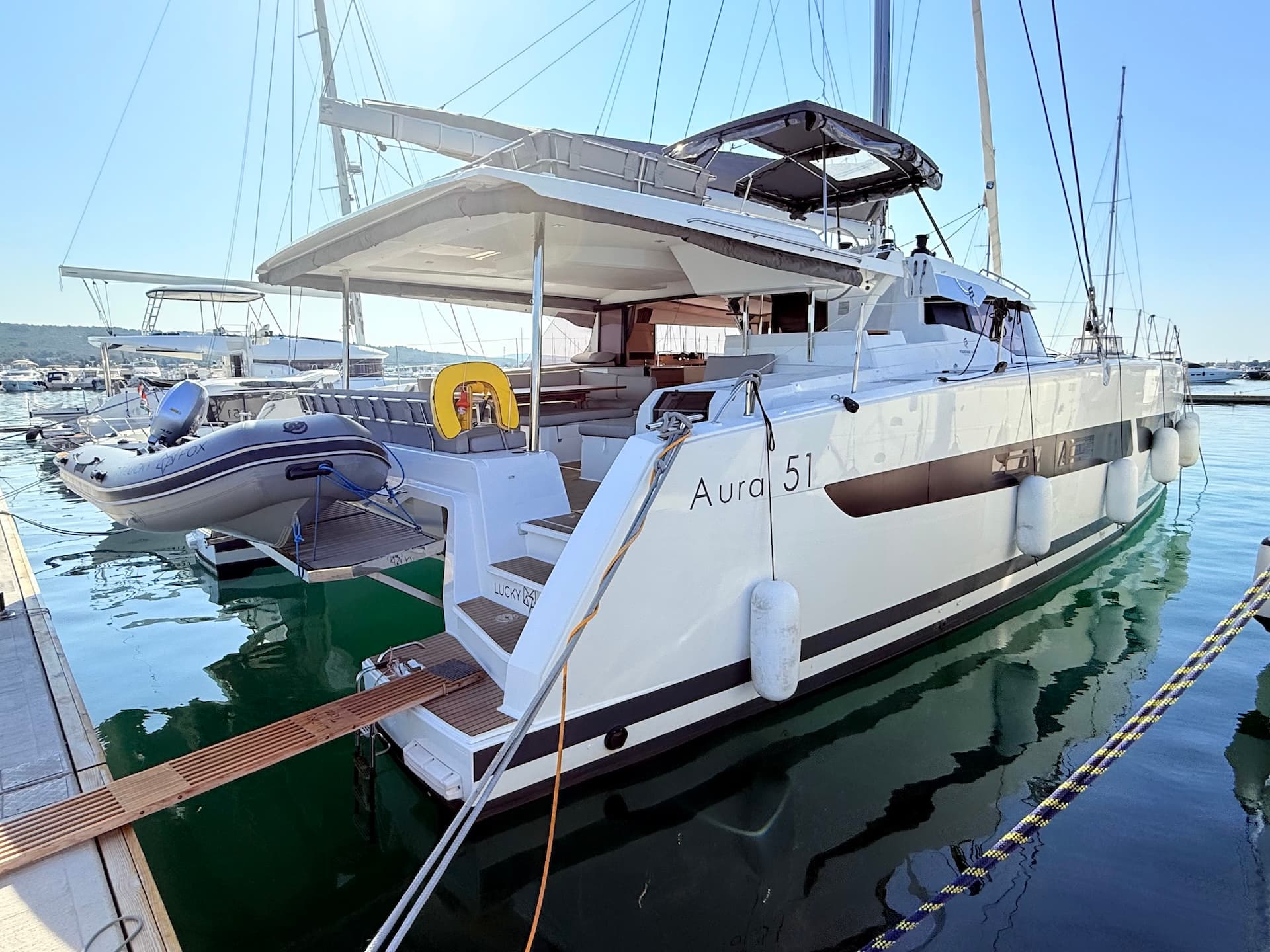 Fountaine Pajot Aura 51 Lucky Fox – bilde 5 av 47