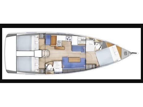 Jeanneau Sun Odyssey 410 Ohana – bilde 3 av 3