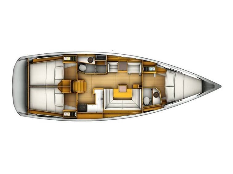 Jeanneau Sun Odyssey 409 Telchinis – bilde 3 av 3