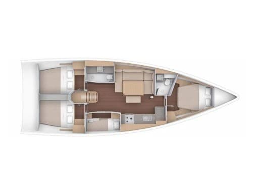 Dufour 430 Premium – bilde 3 av 3
