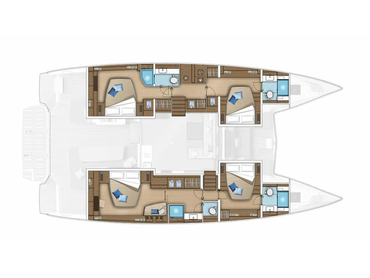 Lagoon 55 Lady M – bilde 3 av 3