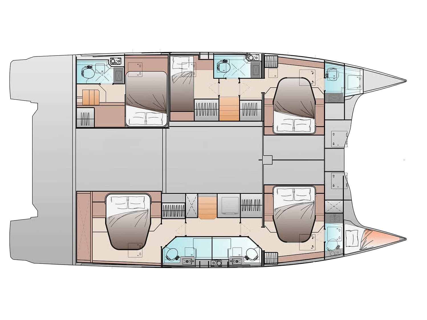 Fountaine Pajot FP 48 Fountain pajot 48 – bilde 3 av 3