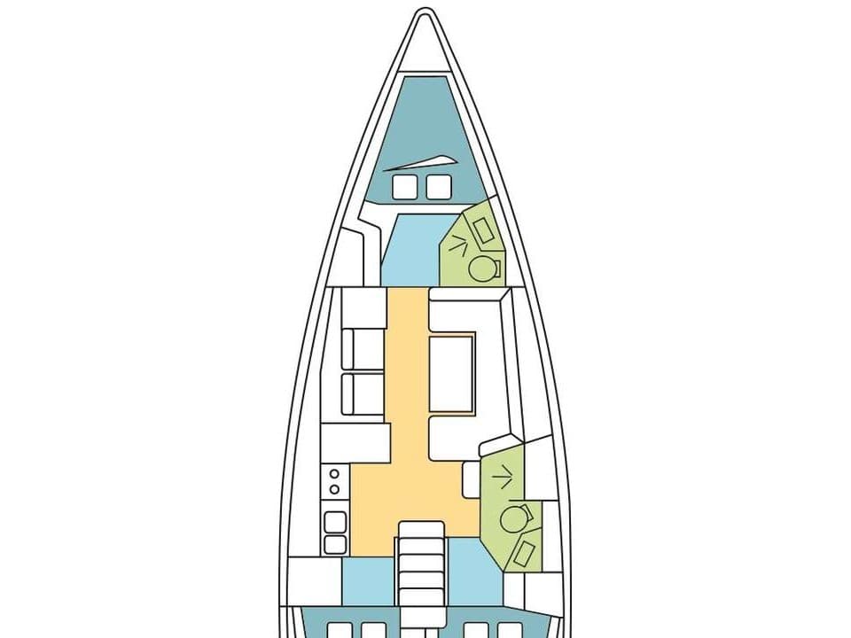 Beneteau Oceanis 41 Vittoria – bilde 4 av 4