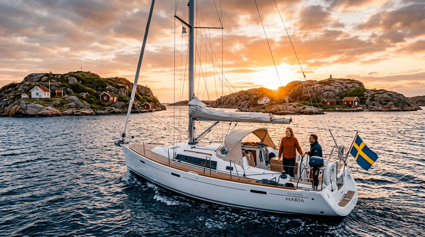 Utforska Göteborgs skärgård med egen båt – Styrsö, Vrångö och Brännö